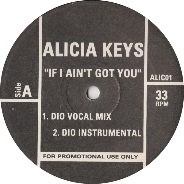 Cifra Club - Alicia Keys - If I Ain't Got You, PDF, Billboard Number One  Singles
