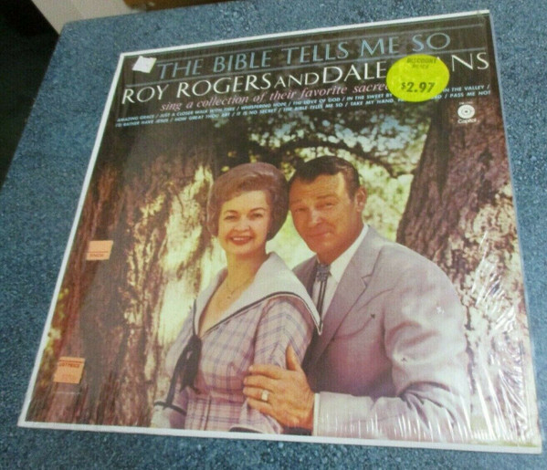 Roy Rogers And Dale Evans – The Bible Tells Me So (Vinyl) - Discogs