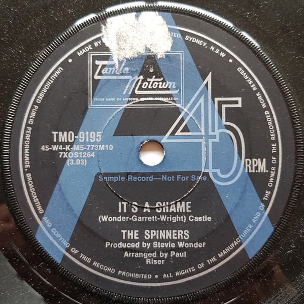 The Spinners - It's A Shame | Releases | Discogs