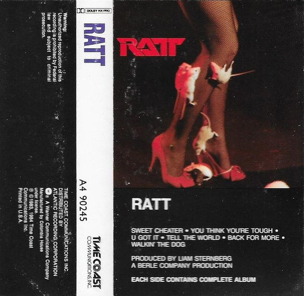Ratt – Ratt (1984, Cassette) - Discogs