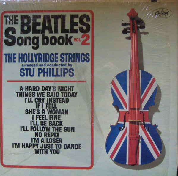 The Hollyridge Strings – The Beatles Song Book-Vol 2 (1964, Vinyl