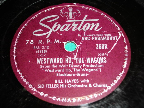 Bill Hayes – Westward Ho, The Wagons (1957, Vinyl) - Discogs