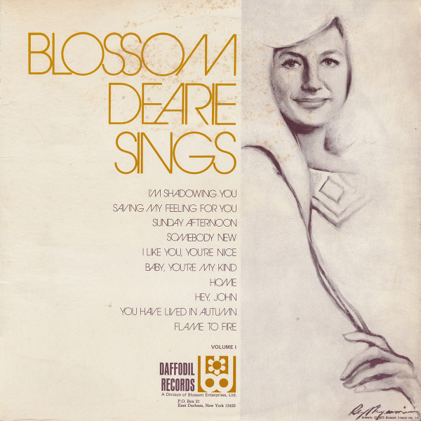 Blossom Dearie – Blossom Dearie Sings, Volume I (1973, Vinyl