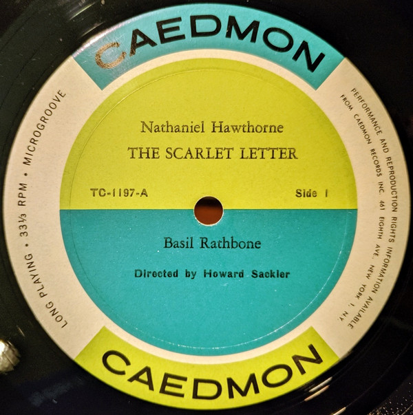 descargar álbum Nathaniel Hawthorne , Read By Basil Rathbone - Nathaniel Hawthorne Volume 2 The Scarlet Letter The Great Stone Face