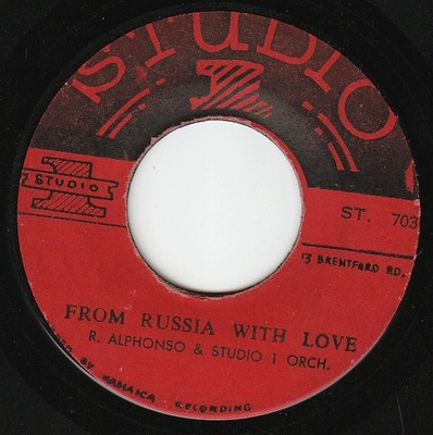 R. Alphonso & Studio 1 Orch. – From Russia With Love (1965, Vinyl