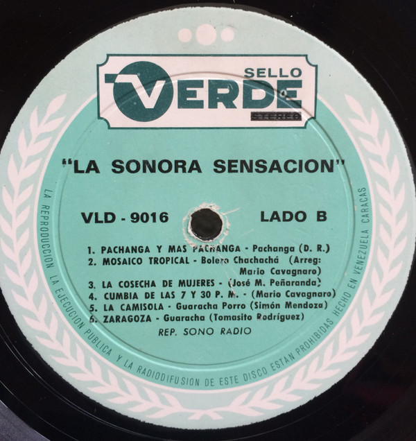 télécharger l'album La Sonora Sensacion de Mario Cavagnaro - La Sonora Sensacion de Mario Cavagnaro