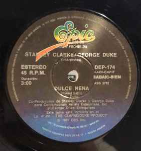 Stanley Clarke/George Duke - Dulce Nena = Sweet Baby album cover