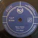 Cover of Blue Moon / Just Because, 1956-08-00, Shellac