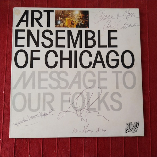 Art Ensemble Of Chicago – Message To Our Folks (1969, Gatefold