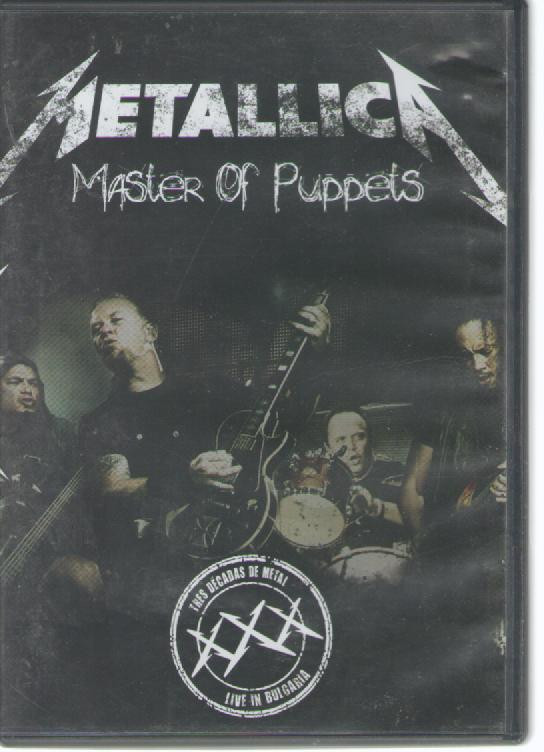 ladda ner album Metallica - Master Of Puppets Live In Bulgaria Tres Decadas De Metal