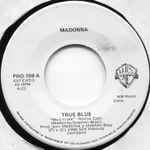 Cover of True Blue = Muy Triste, 1986, Vinyl