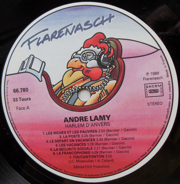 lataa albumi André Lamy - Harlem DAnvers