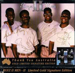 Boyz II Men – II (1994, Gold Signature Edition, CD) - Discogs