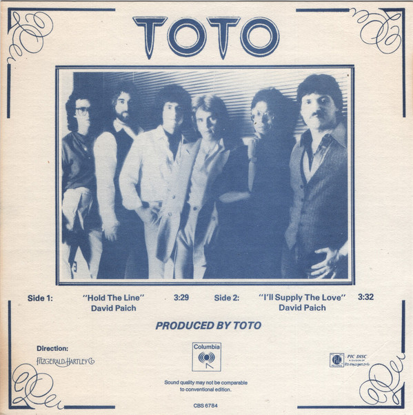 lataa albumi Toto - Hold The Line Ill Supply The Love