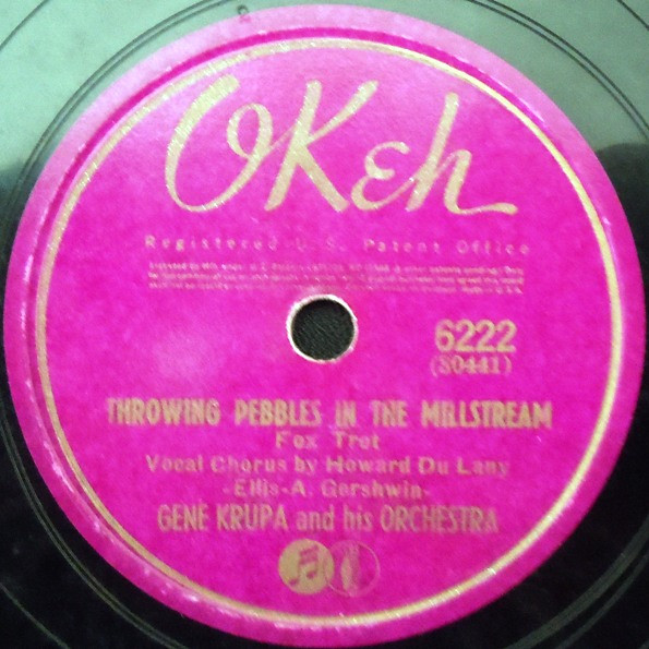 descargar álbum Gene Krupa And His Orchestra - Throwing Pebbles In The Millstream Green Eyes