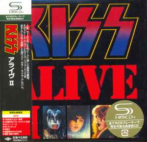 Kiss – Alive II - アライヴ II (2008, SHM-CD, Mini-LP-CD, Cardboard 
