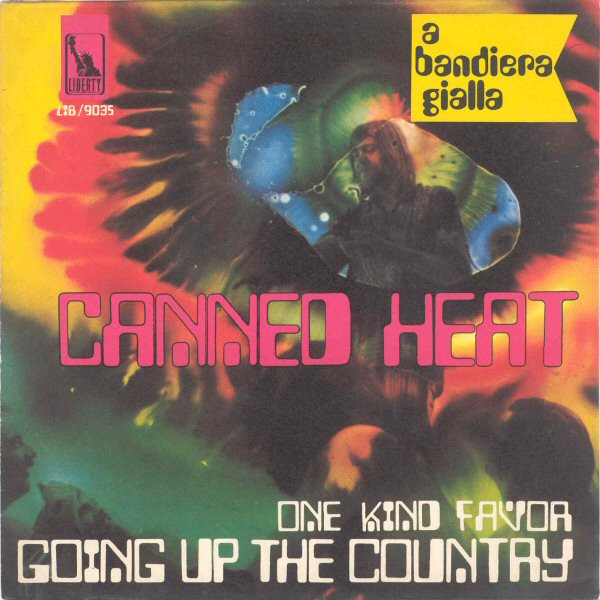 Canned Heat – Going Up The Country / One Kind Favor (1969, Vinyl