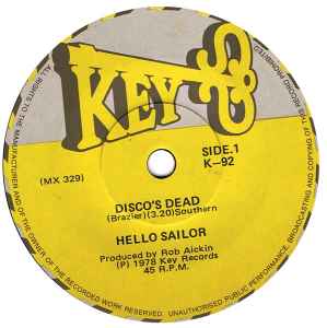 Hello Sailor - Disco's Dead album cover
