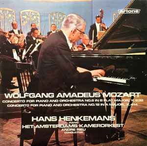 Wolfgang Amadeus Mozart - Mozart: Piano Concertos No.6 & No.12 album cover