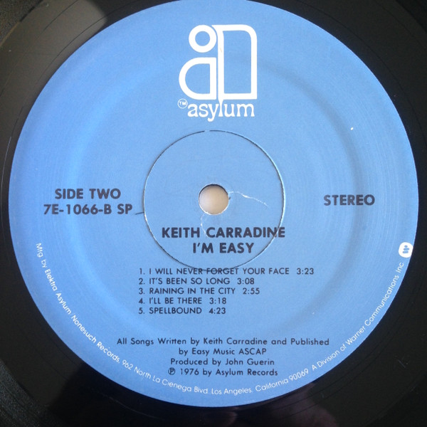 Album herunterladen Keith Carradine - Im Easy