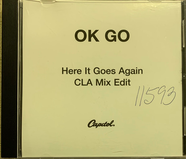 Ok Go Get Over It CD Promo Single