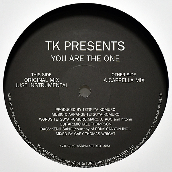 TK Presents – You Are The One (1997