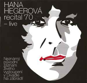 Hana Hegerová - Recital '70 - Live album cover