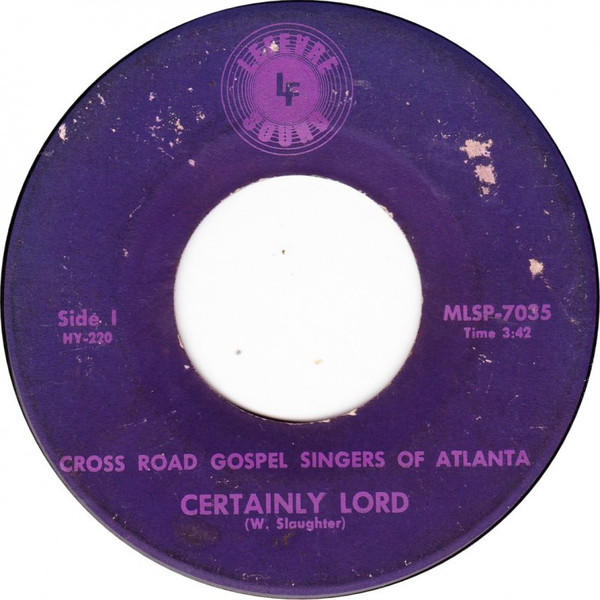 descargar álbum Cross Road Gospel Singers Of Atlanta - Certainly Lord At The End Of Your Journey