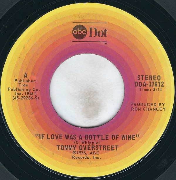 baixar álbum Tommy Overstreet - If Love Was A Bottle Of Wine