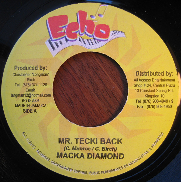 lataa albumi Macka Diamond Kip Rich - Mr Tecki Back Baby Song