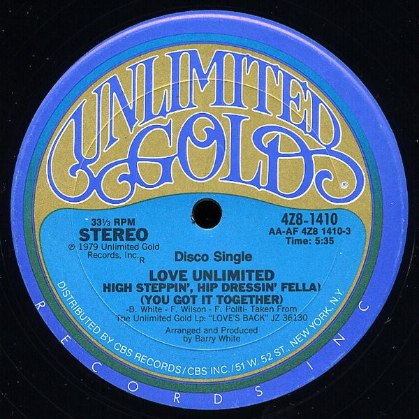 Love Unlimited – High Steppin’, Hip Dressin’ Fella (You Got It Together)