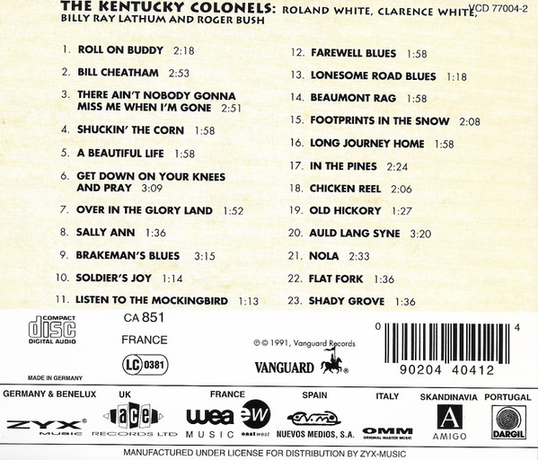 descargar álbum Download The Kentucky Colonels - Long Journey Home album