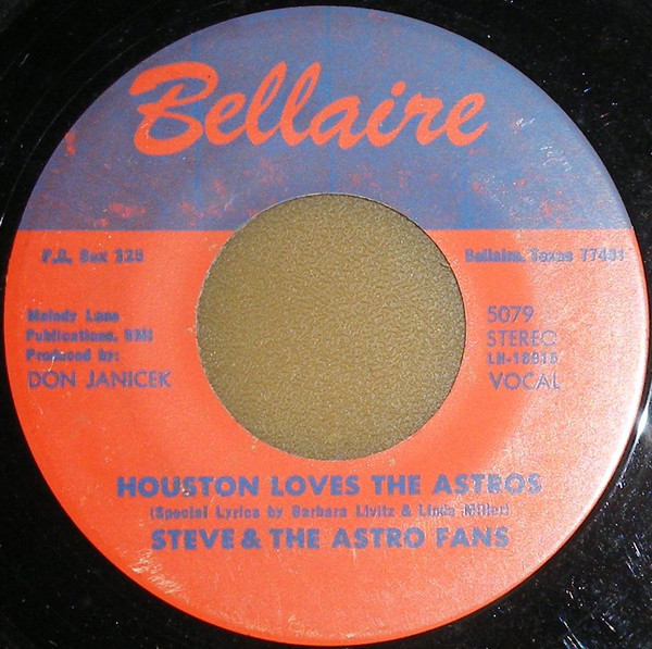 descargar álbum Steve & The Astro Fans - Houston Loves The Astros