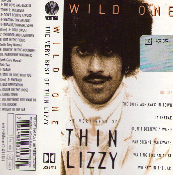 Thin Lizzy – Wild One - The Very Best Of Thin Lizzy (1996, CD