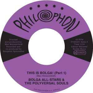 Bolga All-Stars - This Is Bolga Part 1 / Part 2 album cover