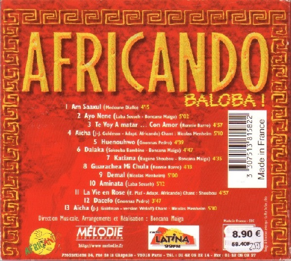 lataa albumi Africando - Baloba
