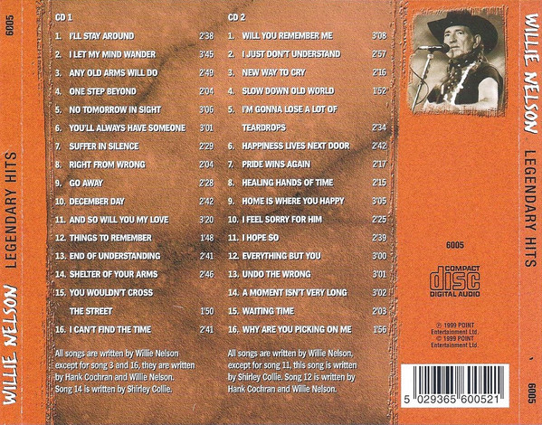 ladda ner album Willie Nelson - Legendary Hits