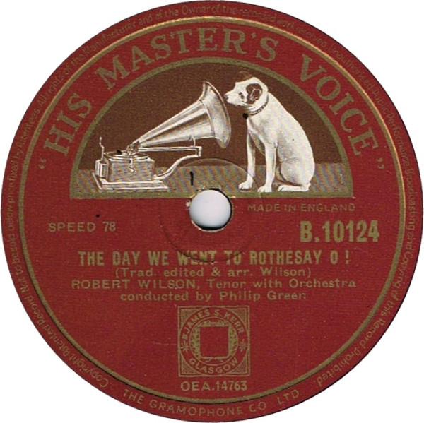 baixar álbum Robert Wilson - The Day We Went To Rothesay O Far Away Isle