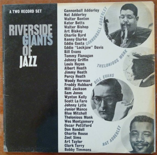 Riverside Giants Of Jazz (1962, Vinyl) - Discogs