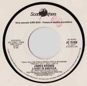 James Brown - Living In America / Calling America album cover
