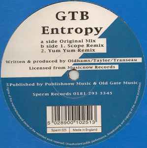GTB - Entropy album cover