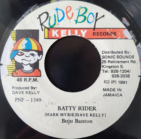 Buju Banton – Batty Rider (1992, Vinyl) - Discogs