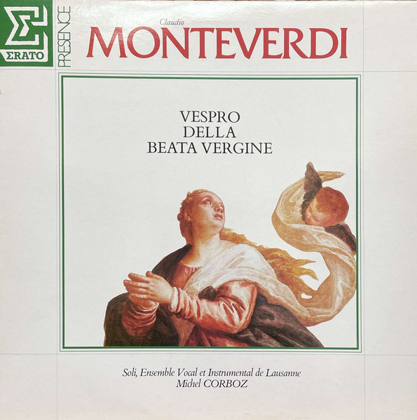 Expresión En todo el mundo ventana Claudio Monteverdi – Ensemble Vocal & Instrumental De Lausanne Dir. Michel  Corboz – Vespro Della Beata Vergine (1967, Vinyl) - Discogs