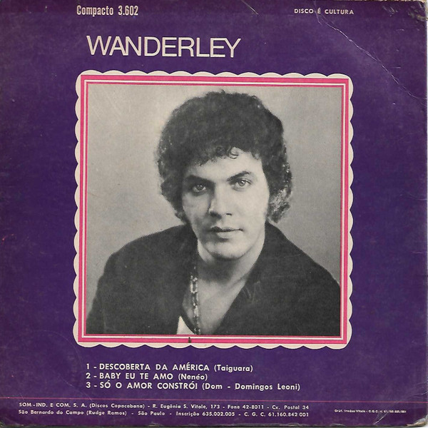 télécharger l'album Wanderley Cardoso - Descoberta Da America