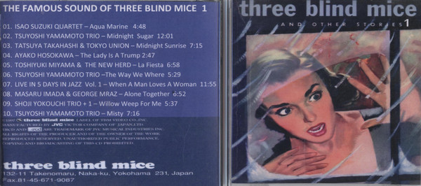 The Famous Sound Of Three Blind Mice Vol. 1 (1988, Jewel Case, CD 