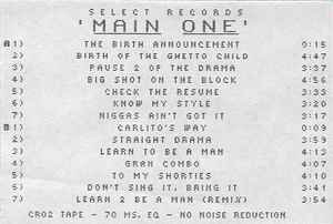 Main One – Birth Of The Ghetto Child (Cassette) - Discogs