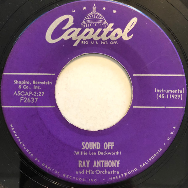 last ned album Ray Anthony & His Orchestra - Another Dawn Another Day Sound Off