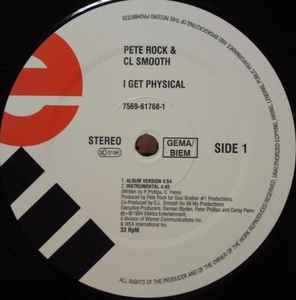 Pete Rock & C.L. Smooth – I Get Physical (2008, Vinyl) - Discogs