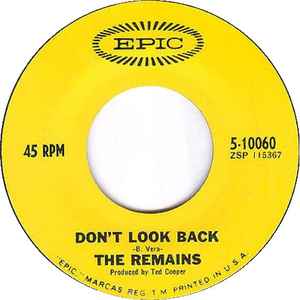 The Remains - Don't Look Back album cover