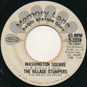 The Village Stompers – Washington Square / From Russia With Love (1965,  Vinyl) - Discogs